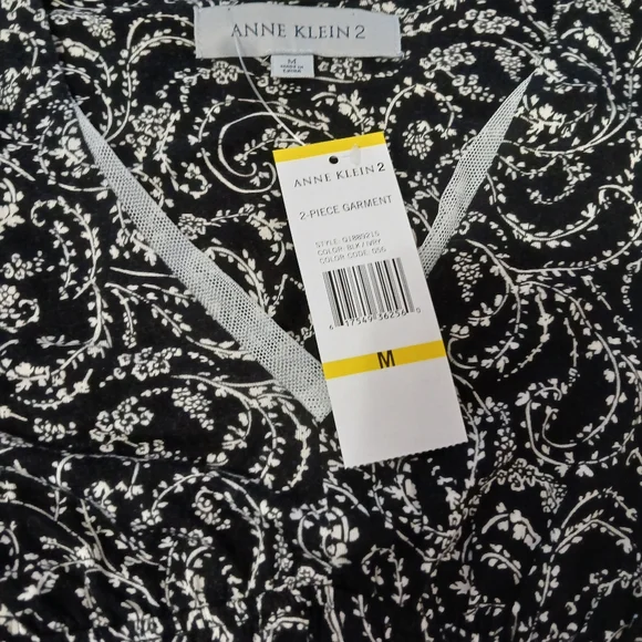 ANNE Klein 2. Size M. PAJAMA SET - Picture 7 of 9